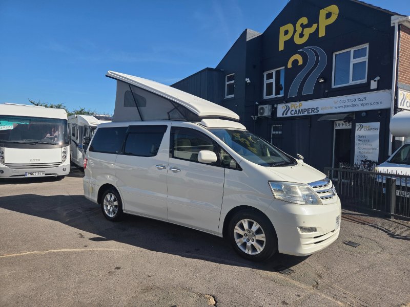 2006 Toyota Alphard Motorhome COMPACT POP TOP CAMPER VAN CALDER CAMPERS CONVERSION