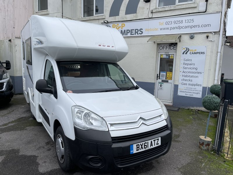 Used Motorhomes for sale in Gosport, Hampshire P&P Campers