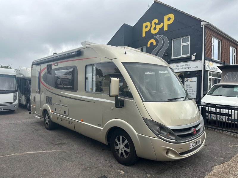 Gold 2011 Burstner Aviano A Class 4 berth 4 belts I645 in Gosport
