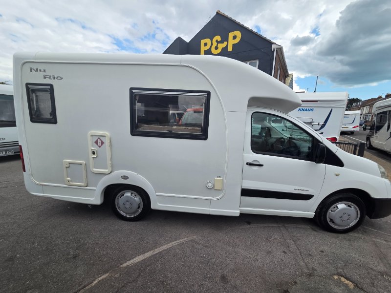 White 2008 Nu-Venture Nu Rio RD 2ltr Citroen Dispatch in Gosport